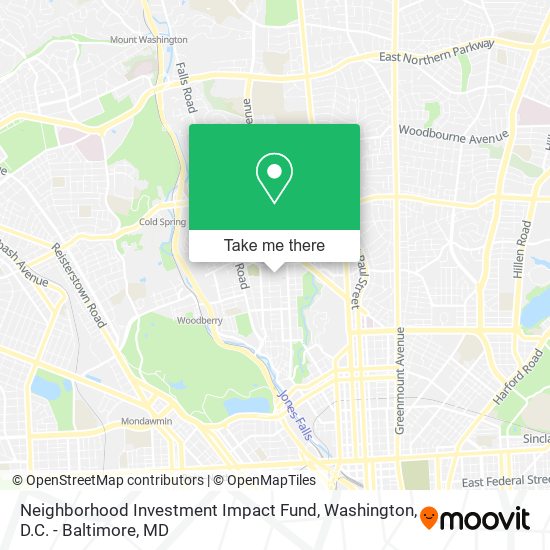 Mapa de Neighborhood Investment Impact Fund