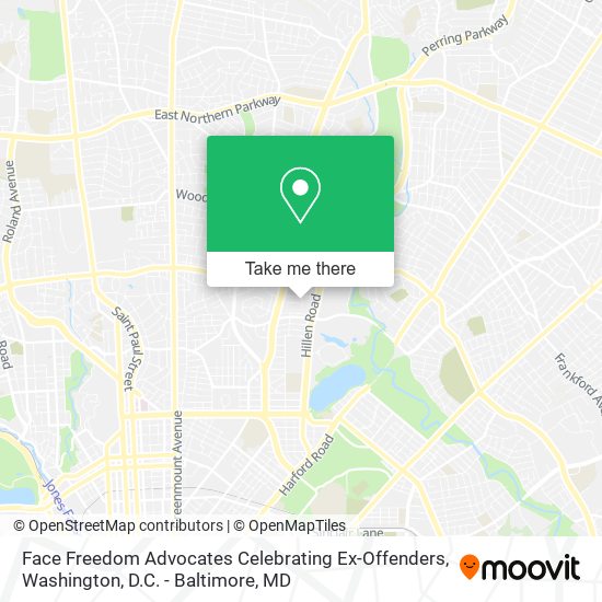 Mapa de Face Freedom Advocates Celebrating Ex-Offenders