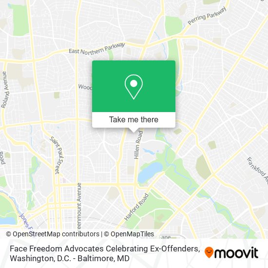 Face Freedom Advocates Celebrating Ex-Offenders map