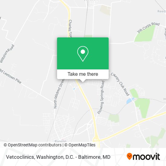 Vetcoclinics map