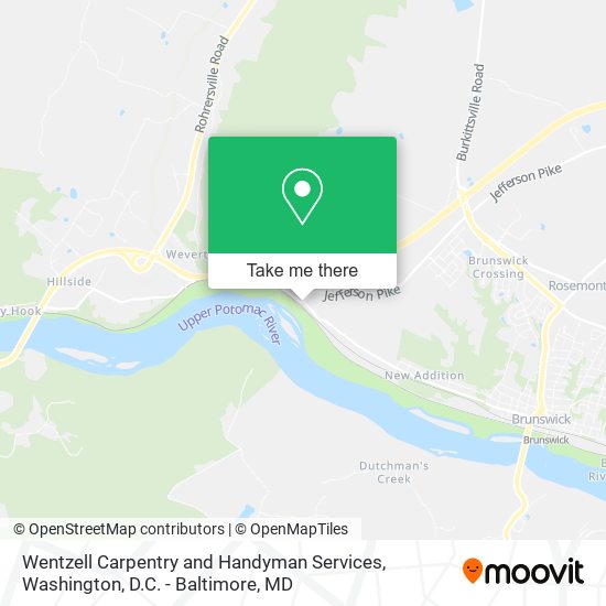 Wentzell Carpentry and Handyman Services map