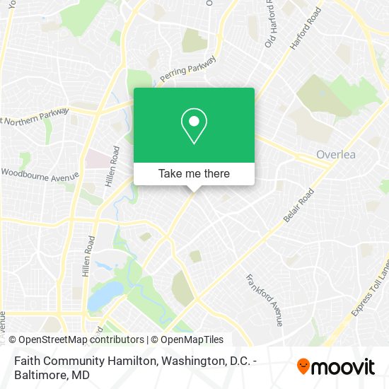 Mapa de Faith Community Hamilton