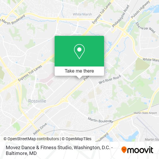 Mapa de Movez Dance & Fitness Studio