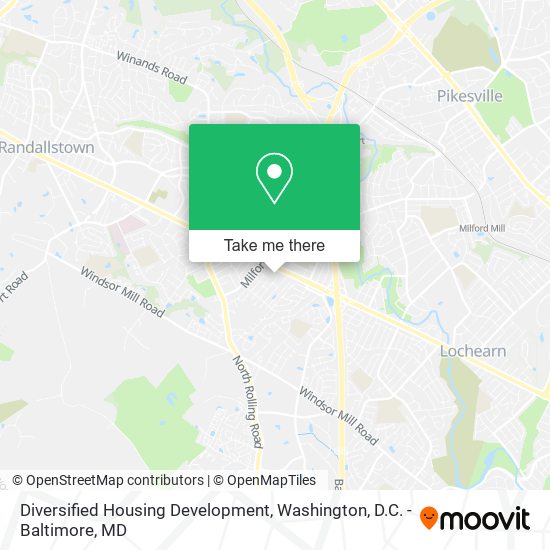 Diversified Housing Development map