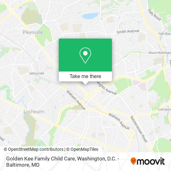 Mapa de Golden Kee Family Child Care