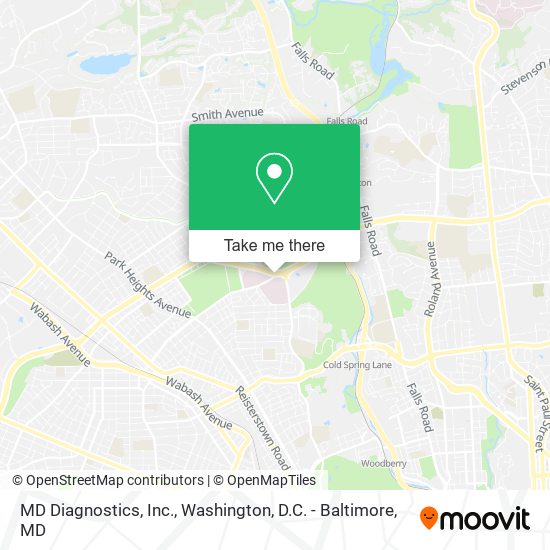 MD Diagnostics, Inc. map