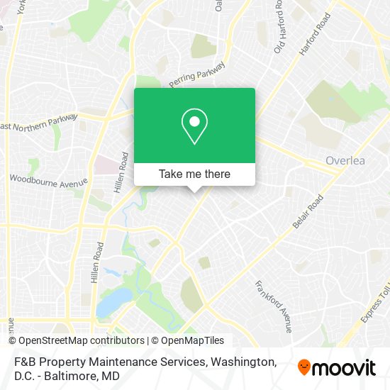 F&B Property Maintenance Services map