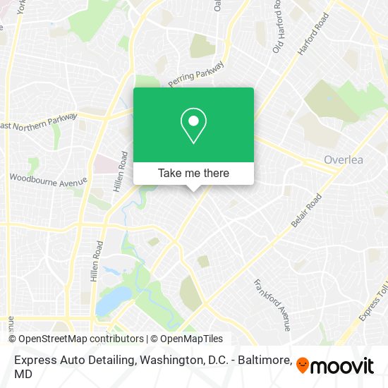 Express Auto Detailing map
