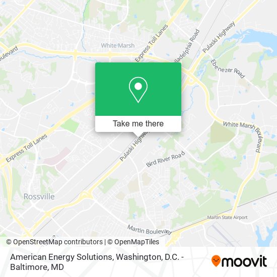 Mapa de American Energy Solutions