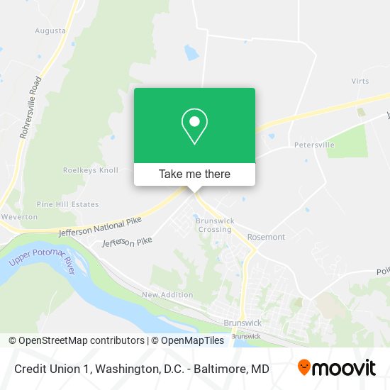 Credit Union 1 map