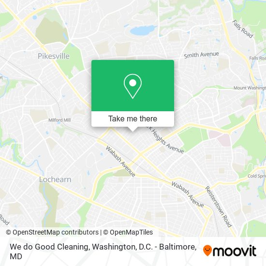We do Good Cleaning map