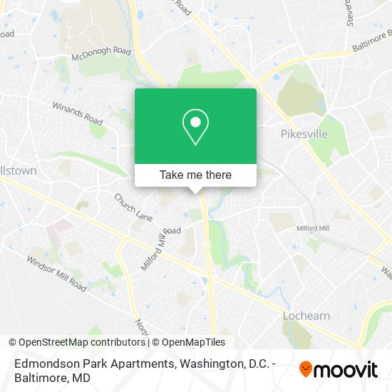 Edmondson Park Apartments map