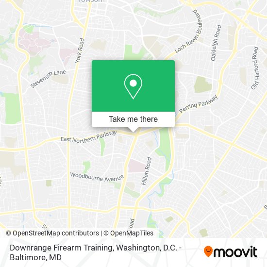 Mapa de Downrange Firearm Training