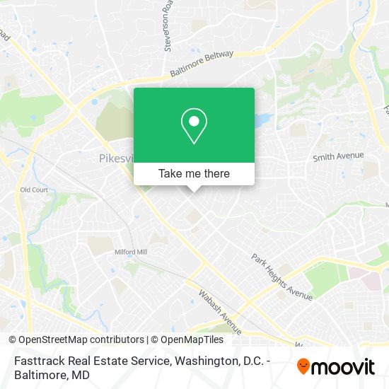 Fasttrack Real Estate Service map