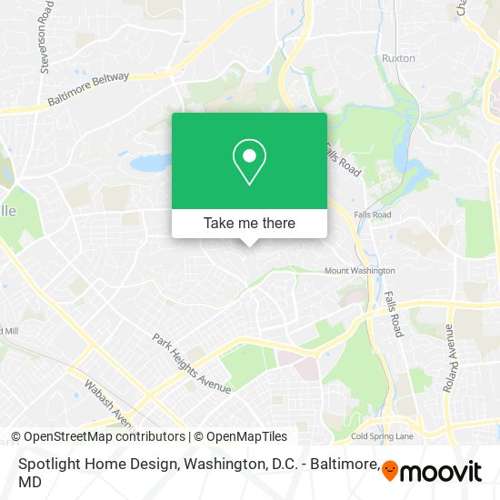 Spotlight Home Design map