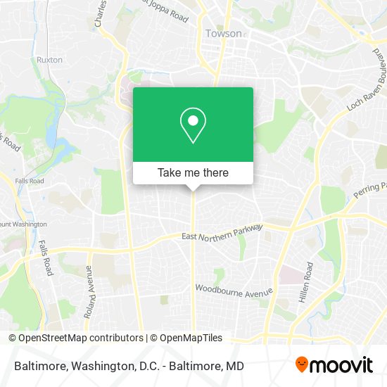 Baltimore map