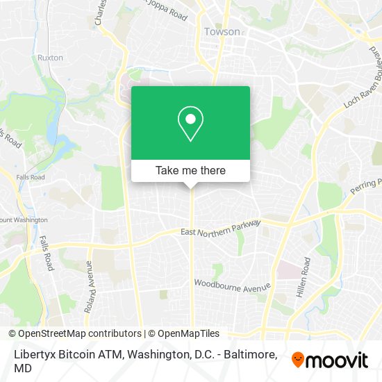 Libertyx Bitcoin ATM map