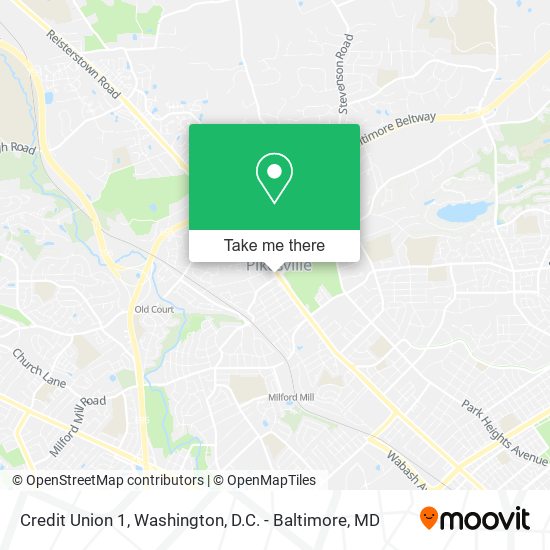 Credit Union 1 map