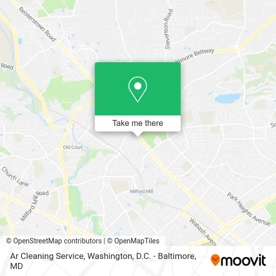 Ar Cleaning Service map