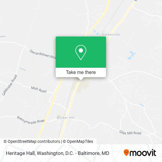 Heritage Hall map