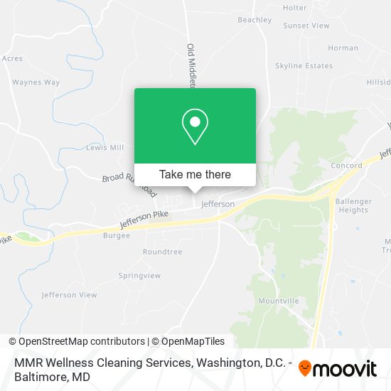 MMR Wellness Cleaning Services map