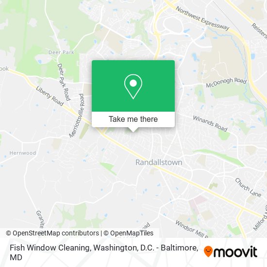 Fish Window Cleaning map