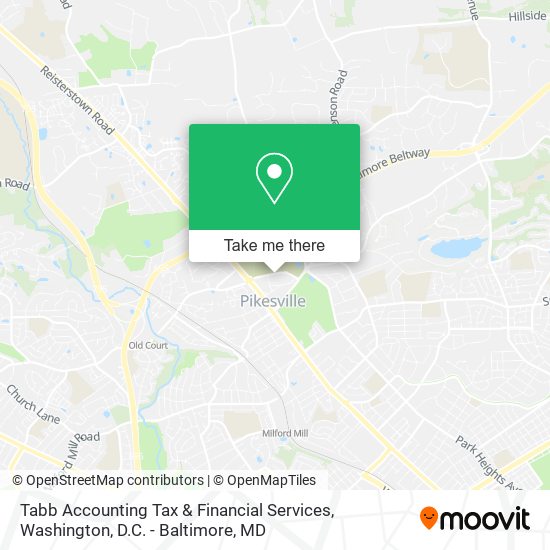 Mapa de Tabb Accounting Tax & Financial Services