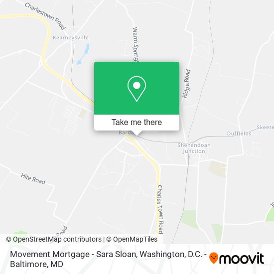 Movement Mortgage - Sara Sloan map