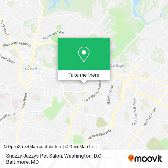 Snazzy Jazzys Pet Salon map