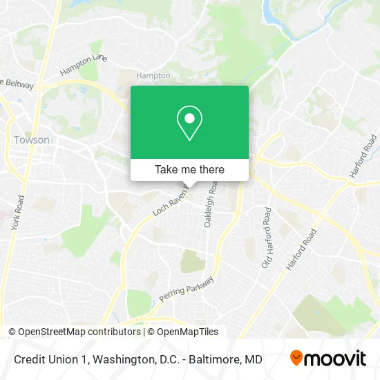 Mapa de Credit Union 1