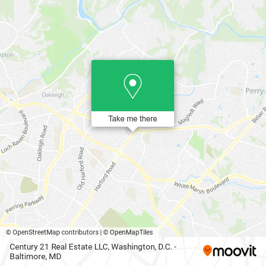 Century 21 Real Estate LLC map