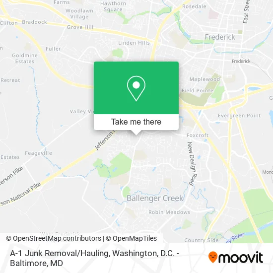 Mapa de A-1 Junk Removal/Hauling