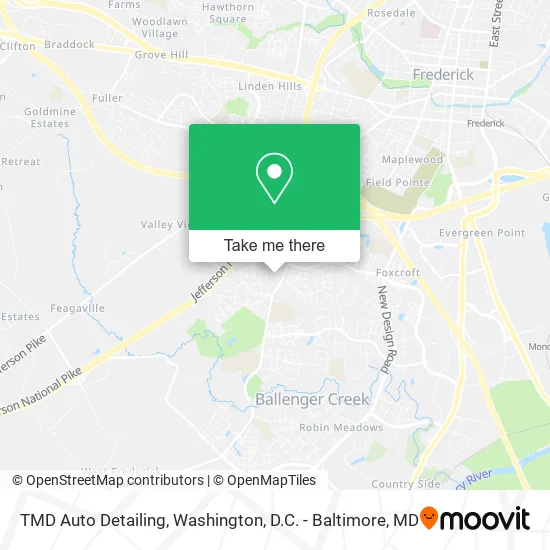 Mapa de TMD Auto Detailing