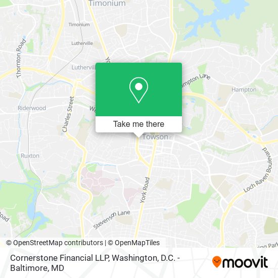 Cornerstone Financial LLP map