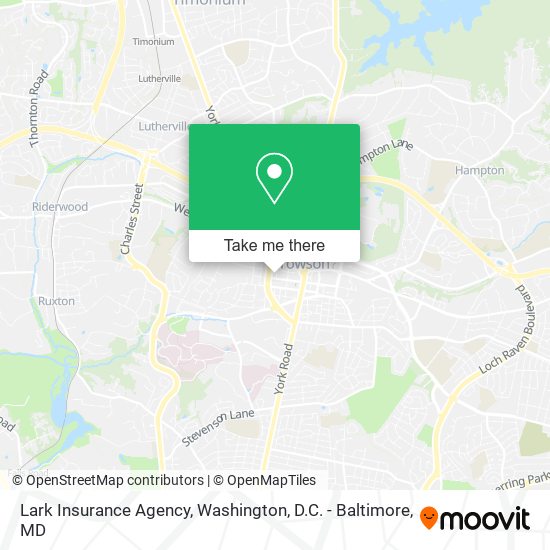 Lark Insurance Agency map