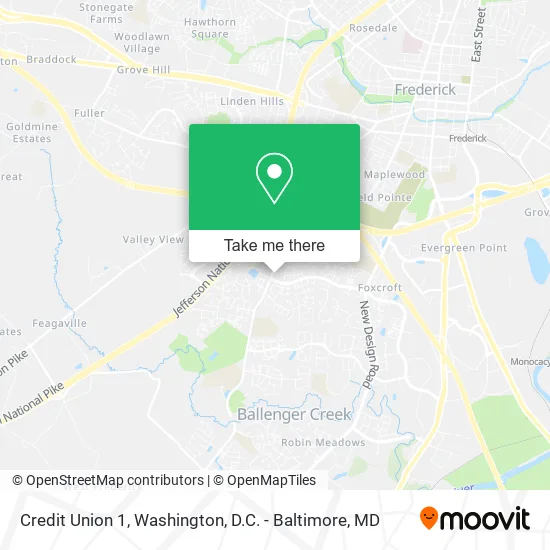 Mapa de Credit Union 1