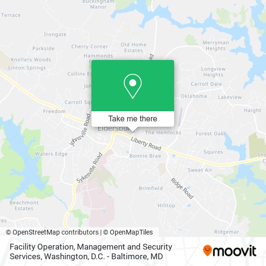 Facility Operation, Management and Security Services map