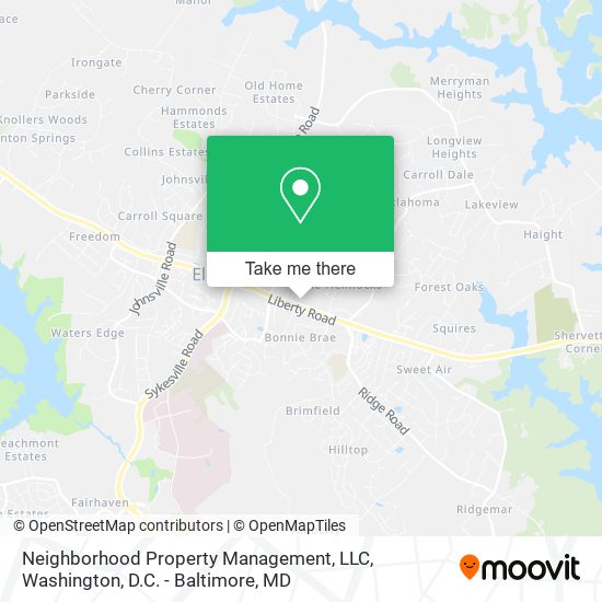 Mapa de Neighborhood Property Management, LLC