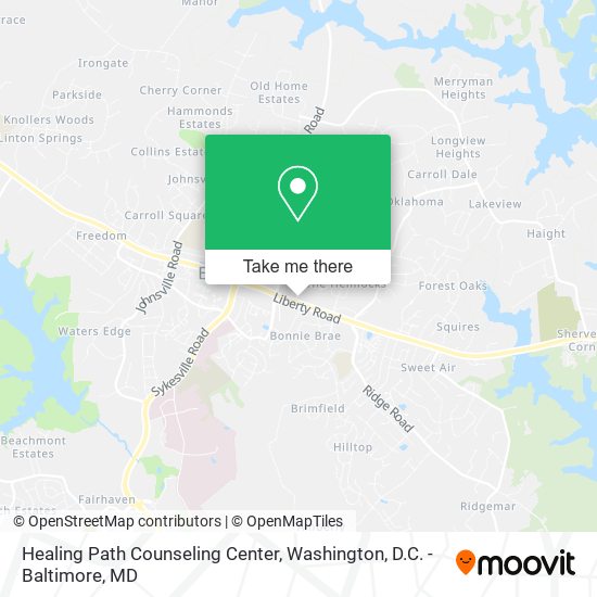 Mapa de Healing Path Counseling Center