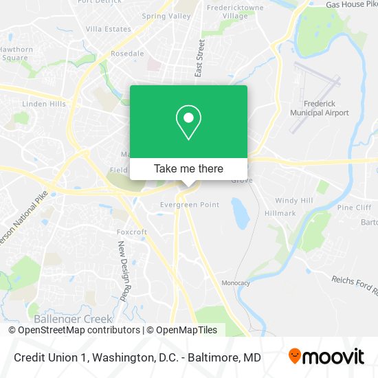 Credit Union 1 map