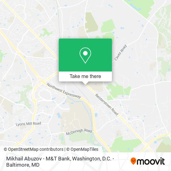 Mikhail Abuzov - M&T Bank map