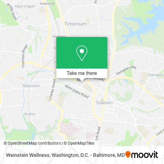 Weinstein Wellness map