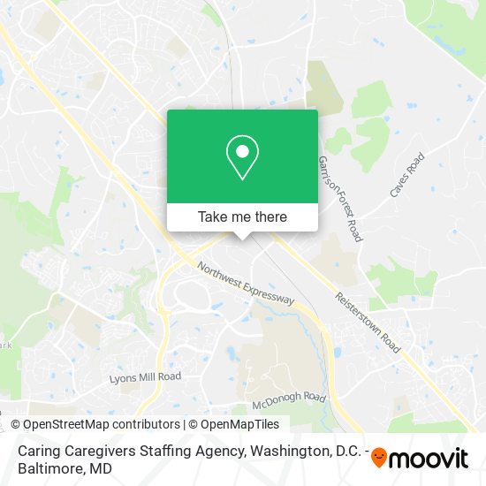 Caring Caregivers Staffing Agency map