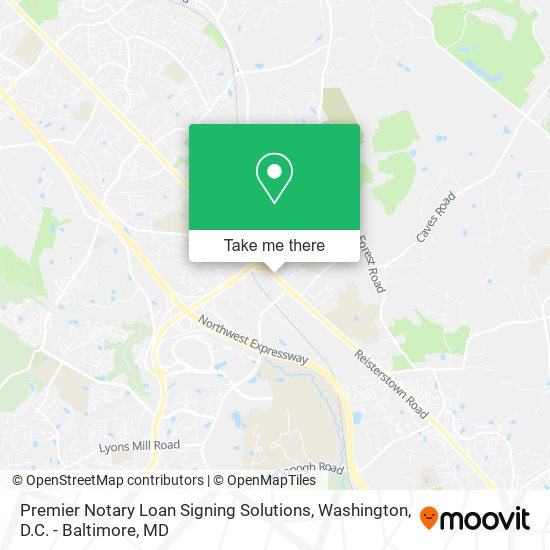 Mapa de Premier Notary Loan Signing Solutions