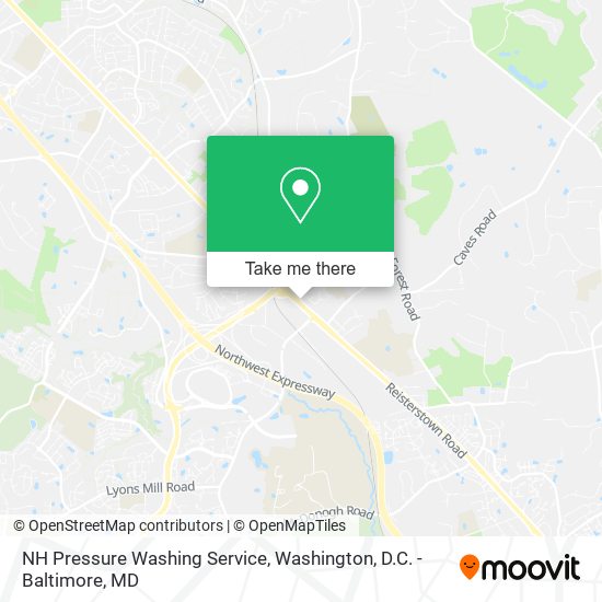 NH Pressure Washing Service map