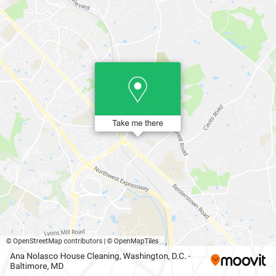 Ana Nolasco House Cleaning map