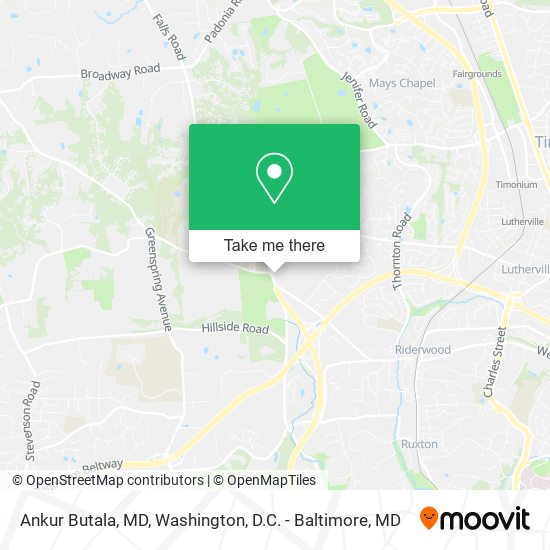 Ankur Butala, MD map