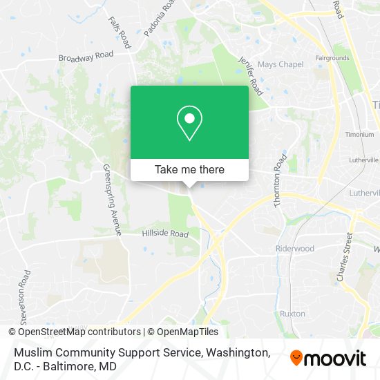 Mapa de Muslim Community Support Service