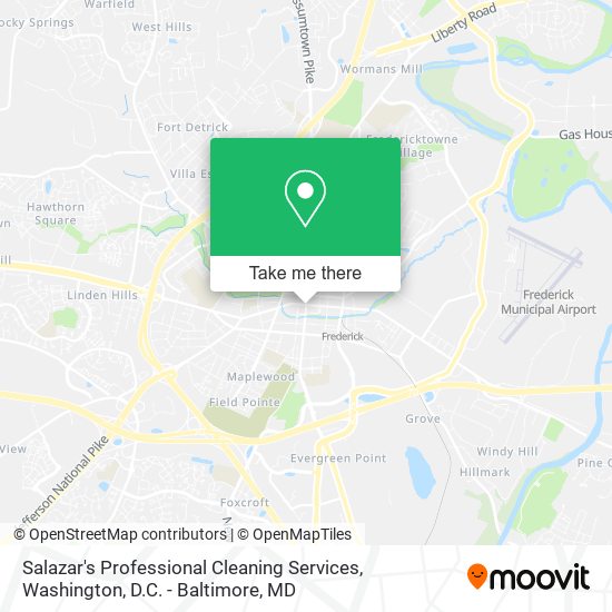 Salazar's Professional Cleaning Services map