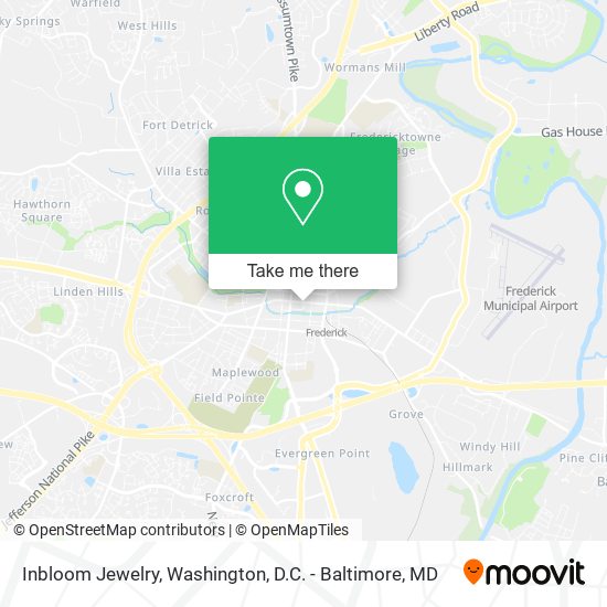 Inbloom Jewelry map